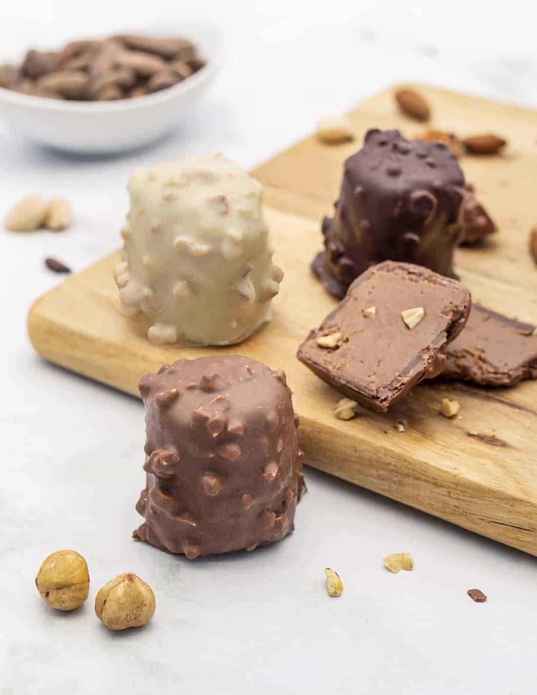 Rocher praliné - lot de 4 ou 8 - Chocolat Beussent Lachelle Rocher praliné - lot de 4 ou 8 - Chocolat Beussent Lachelle