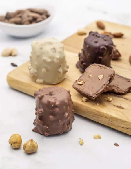 Rocher praliné - Lot de 3 - Chocolaterie Beussent Lachelle - Bean to Bar