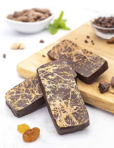 Ganache rhum raisin - Lot de 3 - Chocolaterie Beussent Lachelle - Bean to Bar