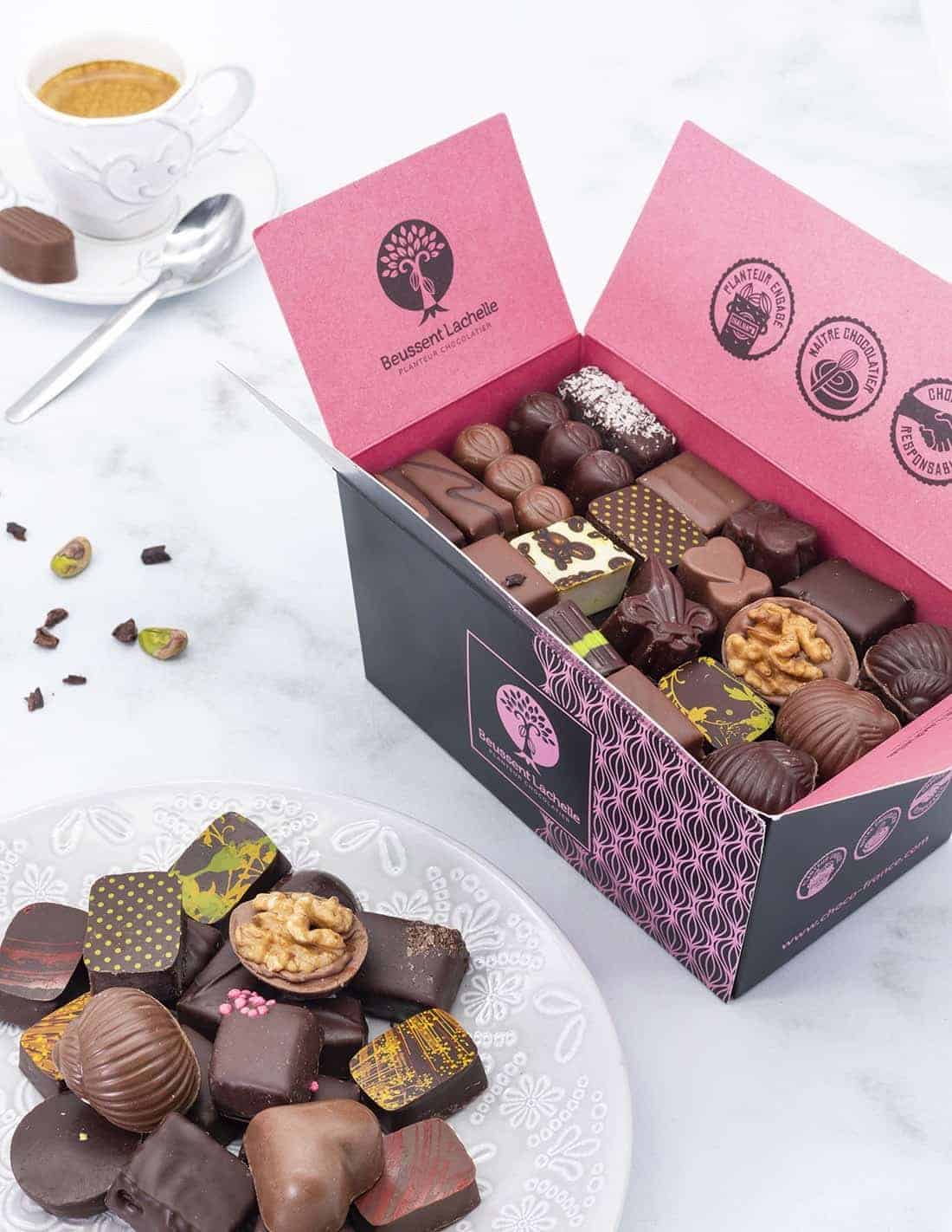 Assortiment - 750 g ou 1kg - Chocolat Beussent Lachelle Assortiment - 750 g ou 1kg - Chocolat Beussent Lachelle