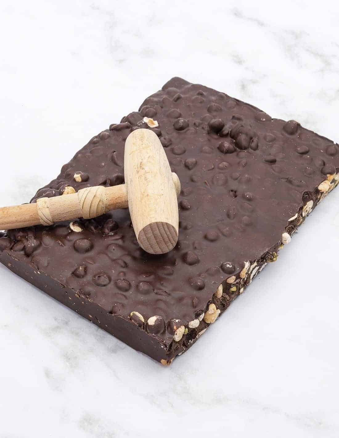 Chocolate Hammer Plaque 500 g - Chocolat Beussent Lachelle Chocolate Hammer Plaque 500 g - Chocolat Beussent Lachelle                                 2