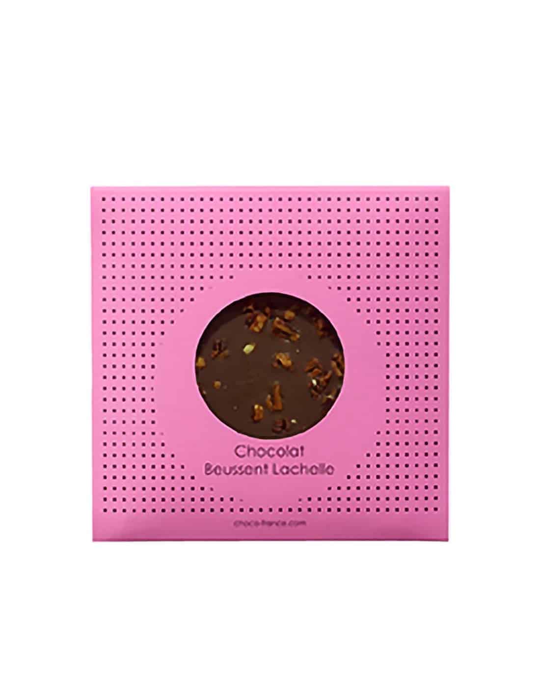 Équateur Lait 42 % aux éclats de Pécan - Chocolat Beussent Lachelle Équateur Lait 42 % aux éclats de Pécan - Chocolat Beussent Lachelle