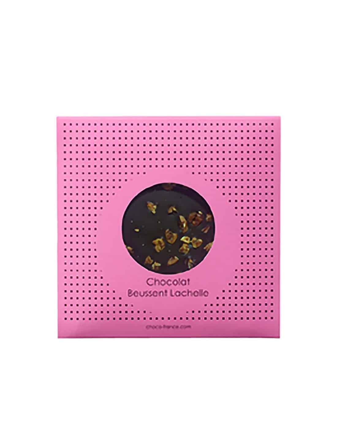 Équateur noir 72 % aux éclats de Pécan - Chocolat Beussent Lachelle Équateur noir 72 % aux éclats de Pécan - Chocolat Beussent Lachelle
