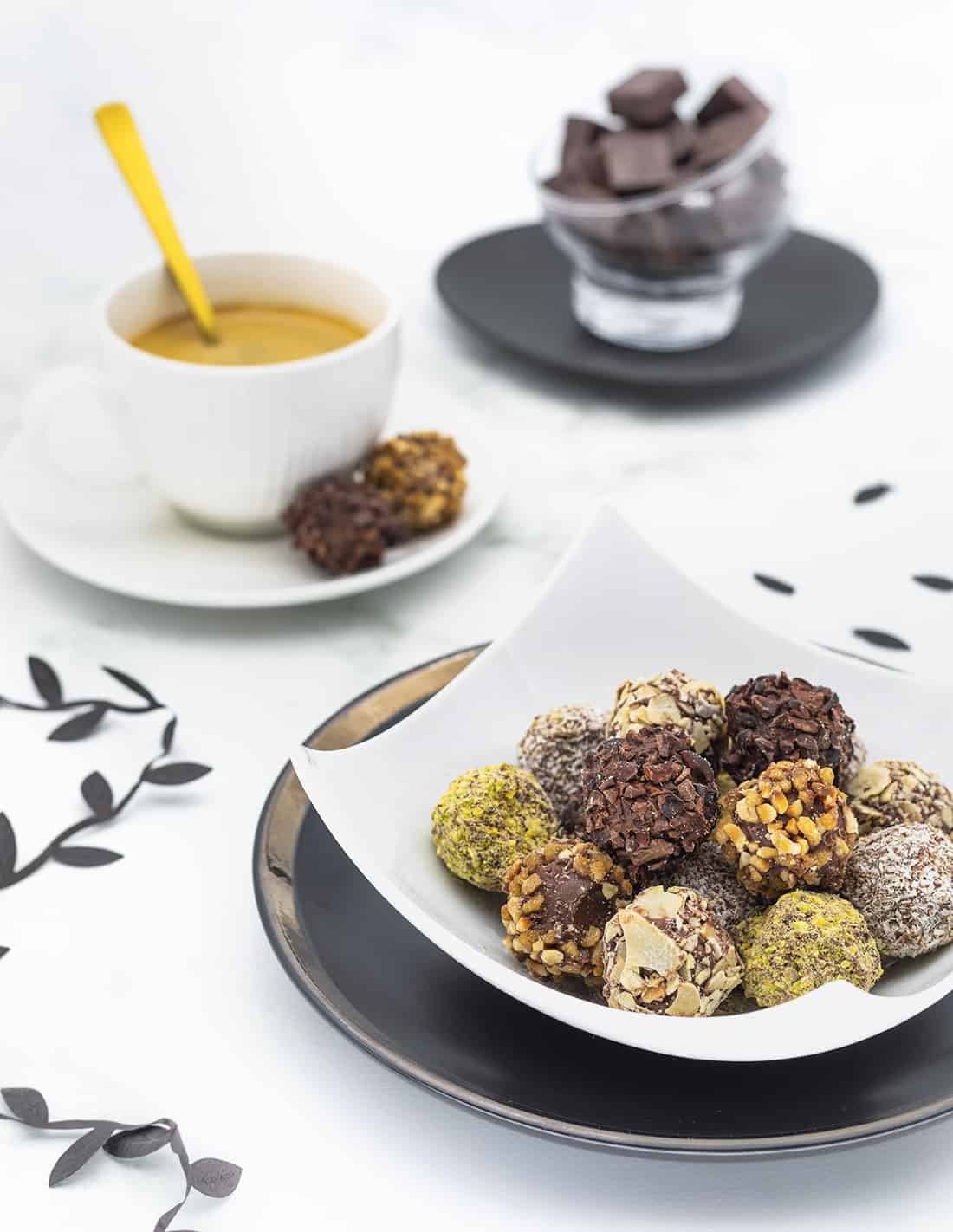 Praline spheres - Chocolat Beussent Lachelle