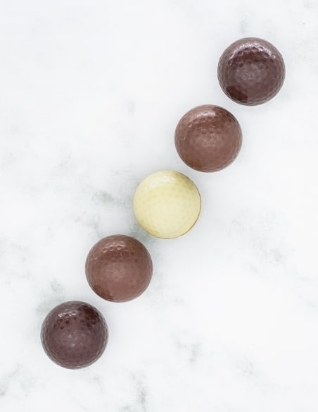 Golf Balls - Set of 3 - Chocolaterie Beussent Lachelle - Bean to Bar