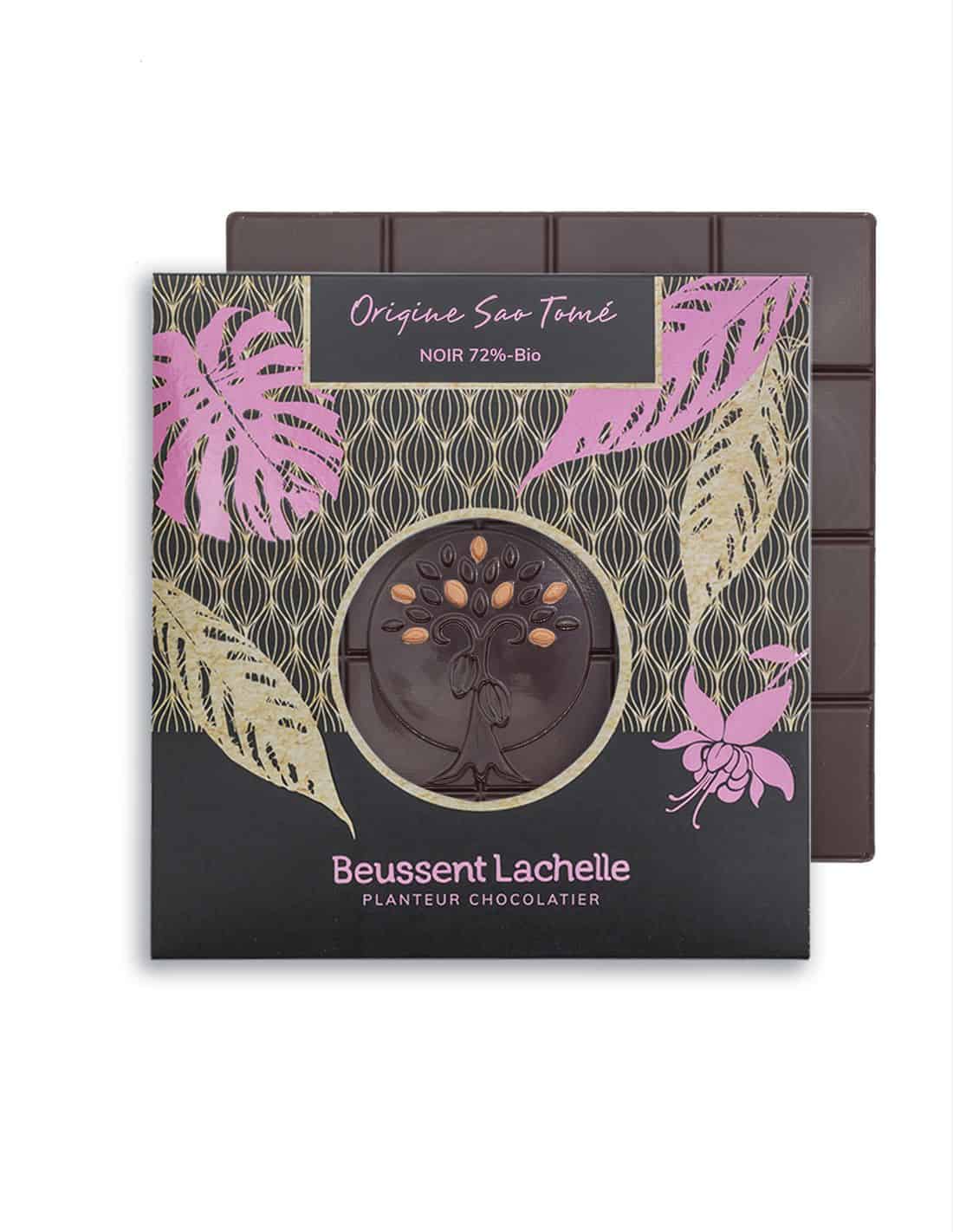 Sao Tomé 72 % - Chocolat Beussent Lachelle