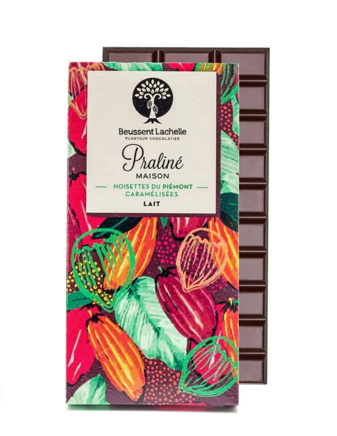 Praliné noisettes lait - Chocolat Beussent Lachelle Praliné noisettes lait - Chocolat Beussent Lachelle