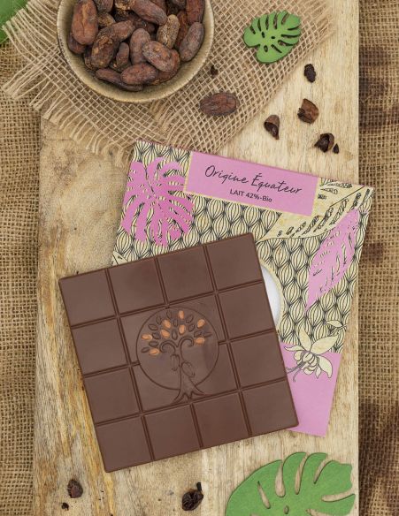 Ecuador Milk Tablet 42% - Chocolaterie Beussent Lachelle - Bean to Bar