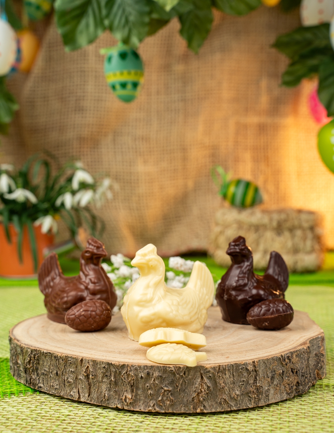 3 Petites poules - Chocolat Beussent Lachelle