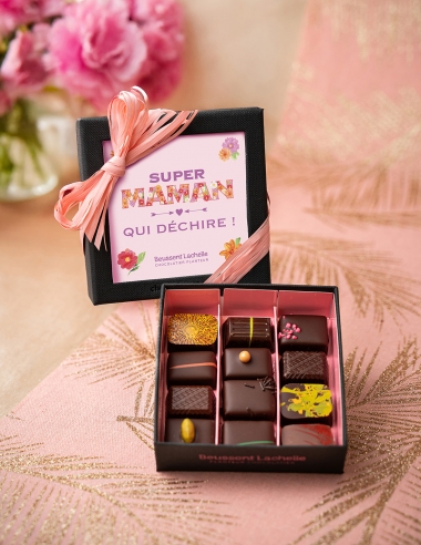Super Mom Gift Box – Ganache – 130 g