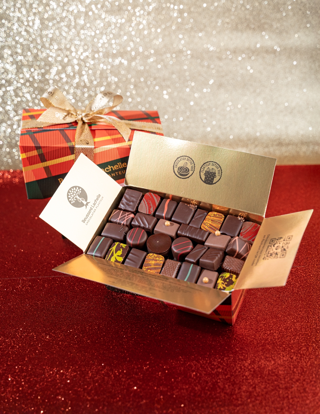 Christmas ballotin ganache...