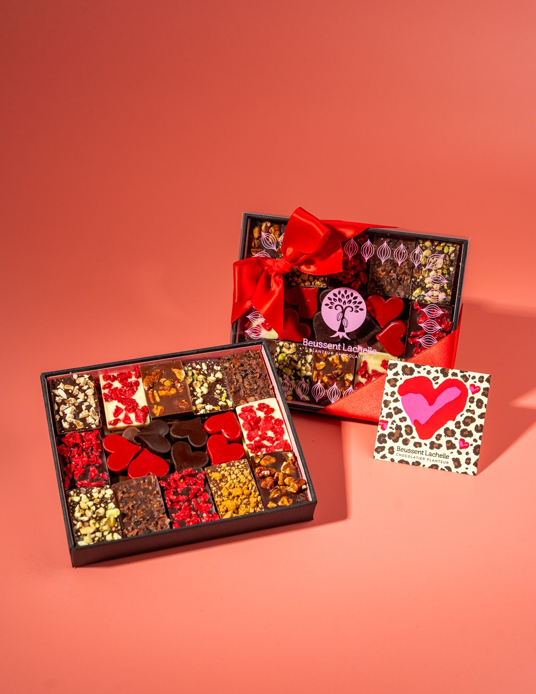 Coffret tendresse - Chocolat Beussent Lachelle