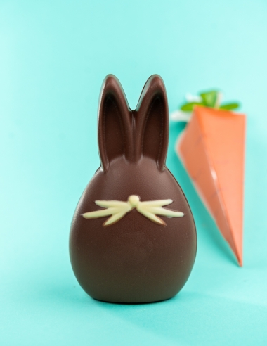 Lapin moustache - Chocolat Beussent Lachelle