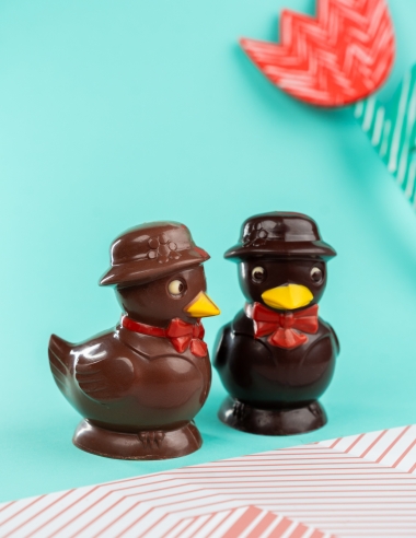 Poussin chapeau - Chocolat Beussent Lachelle