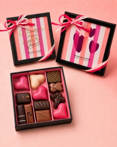 Coffret "Maman qui assure grave" - Praliné - 130 g