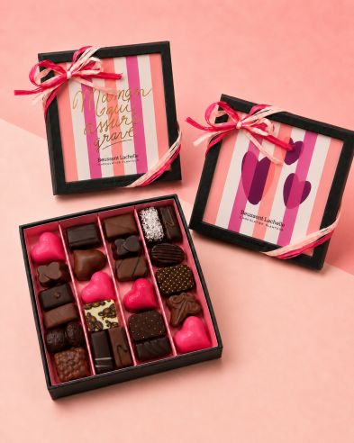 Coffret "Maman qui assure grave" - Praliné - 240 g