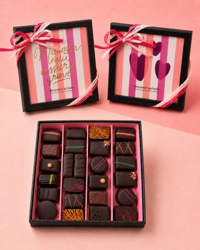 Coffret "Maman qui assure grave" - Ganache - 240 g