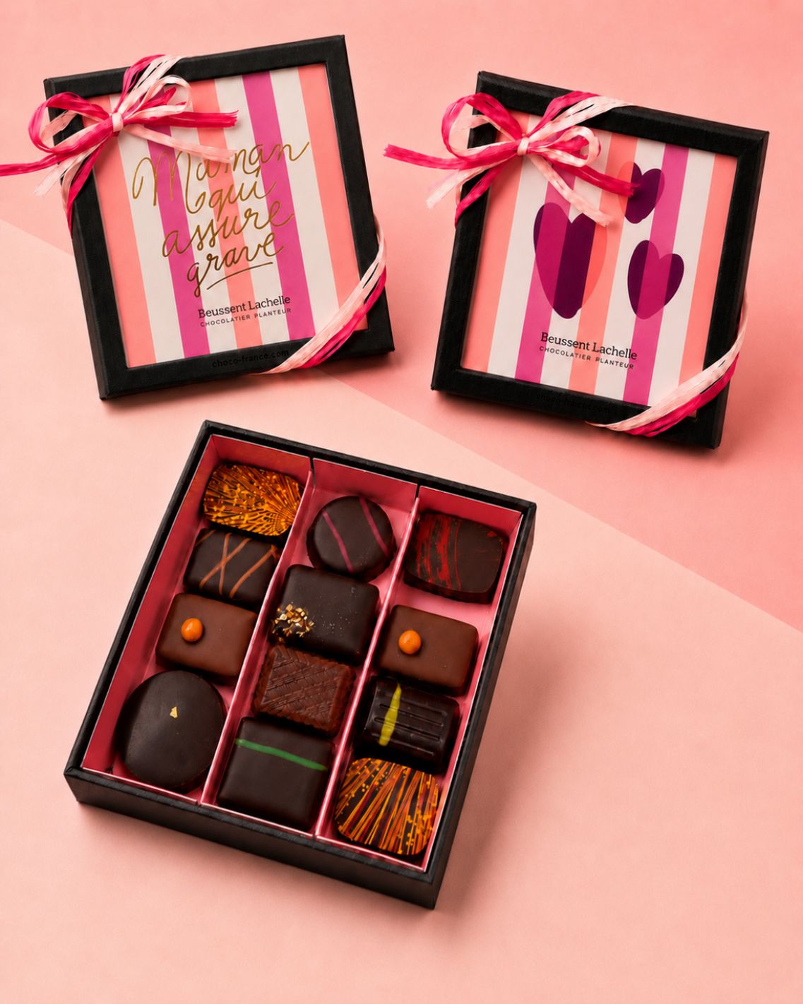 Coffret "Maman qui assure grave" - Ganache - 130 g