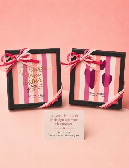 Coffret "Maman qui assure grave" - Praliné - 130 g
