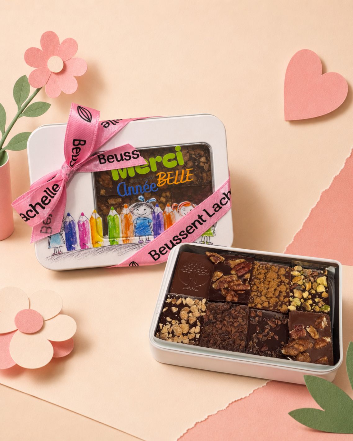 Boîte à bons points chocolatée