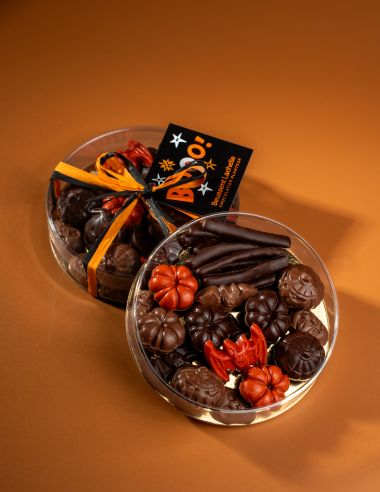 Boîte de gourmandises d'Halloween